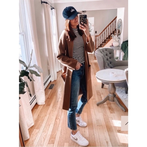 J.crew Ella open front long sweater coat cardigan blazer size L - Picture 9 of 10